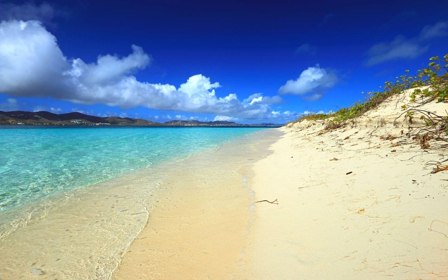 Buck Island sand dunes USVI