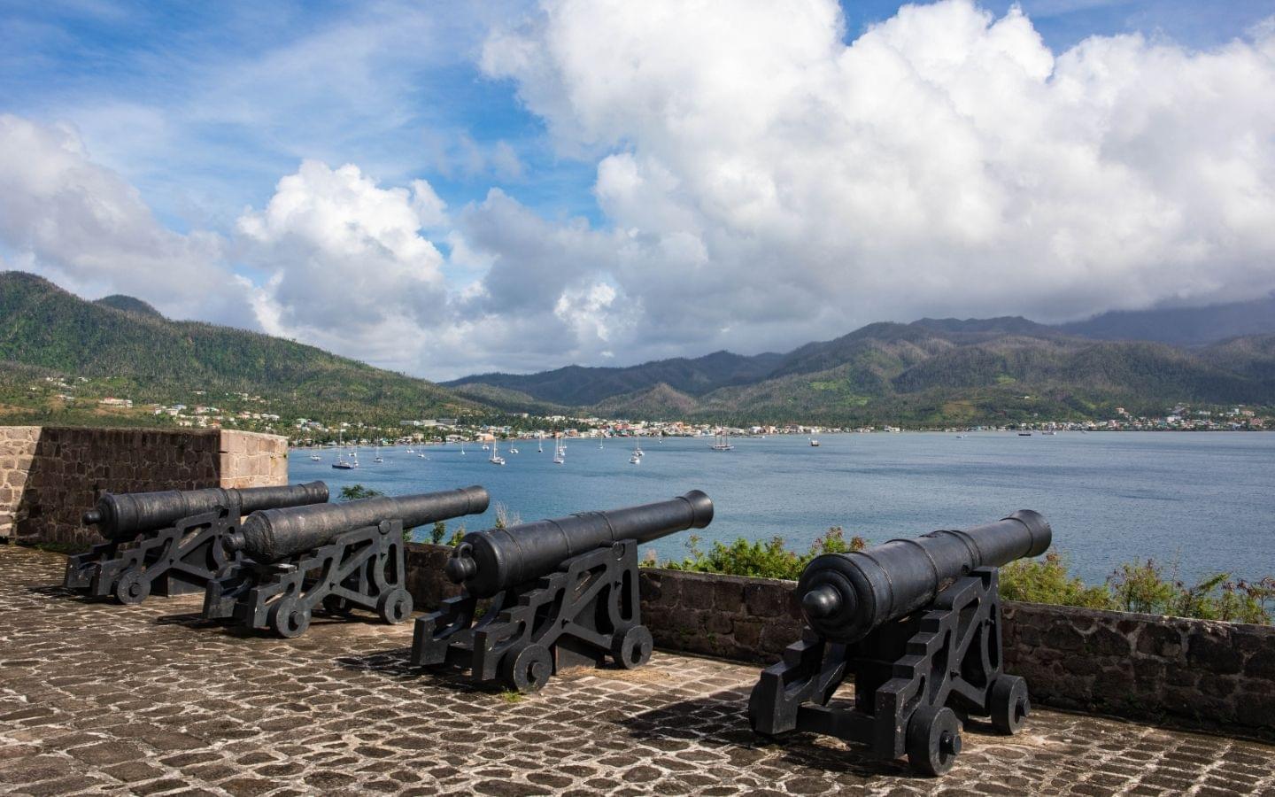 Cabrits National Park Cannons