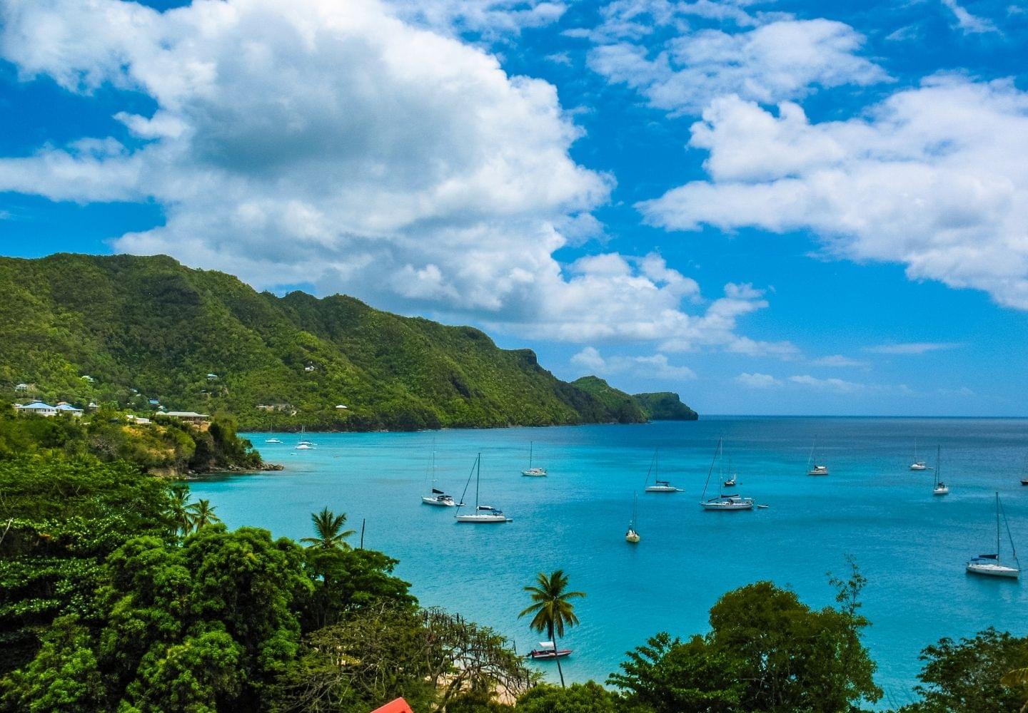 bequia island near grenadines