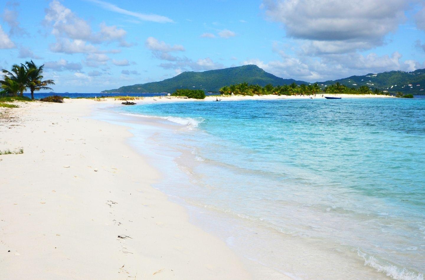 Grand Anse Beach overview